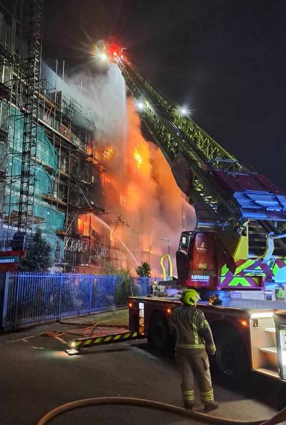Dagenham Tower Block Fire